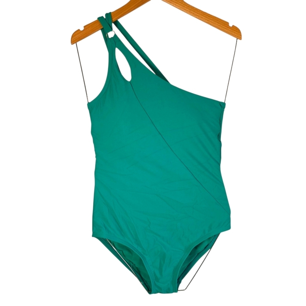 Lands' End One Shoulder Swimsuit Women's XS
